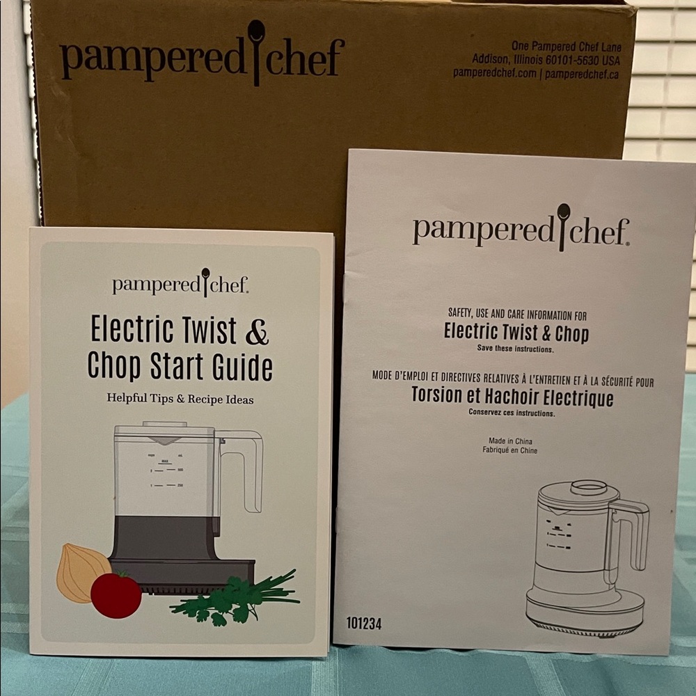Pampered Chef Electric Twist & Chop - Picture 5 of 5